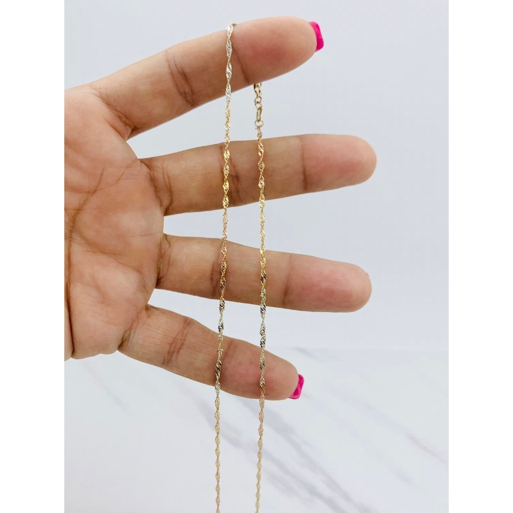 10k Gold Necklace 18” Women’s Necklace